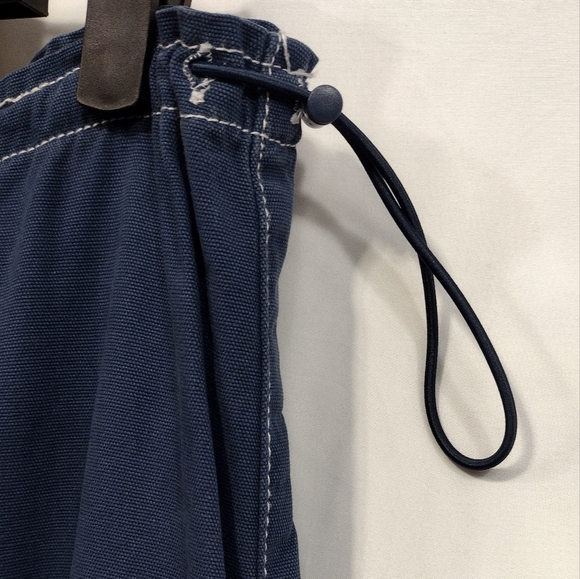 PacSun Cargo Baggy Parachute Pull-On Pants Womens XS Blue Streetwear Gorpcore - Picture 5 of 15